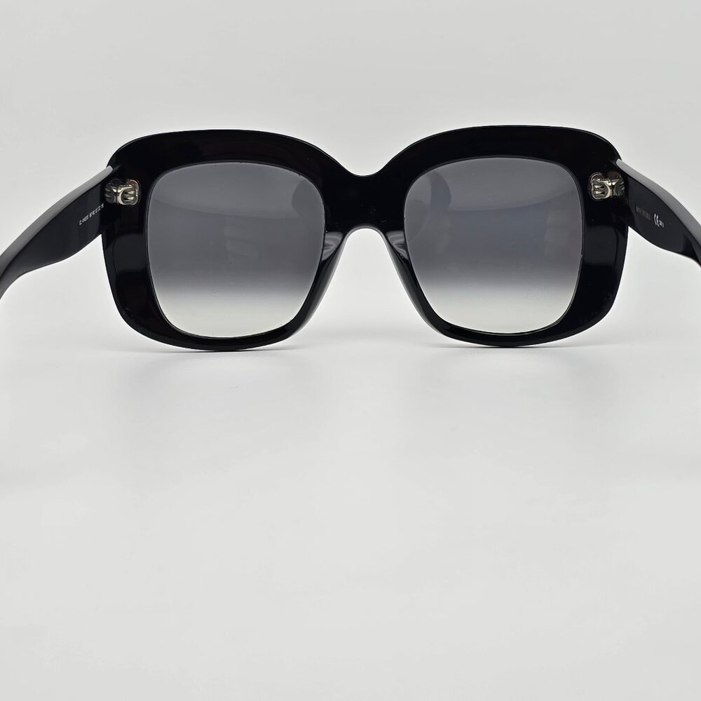 Celine CL41433/S 807 Black Frame Grey Gradient Lens Oversized Sunglasses w/ Case - Picture 5 of 15